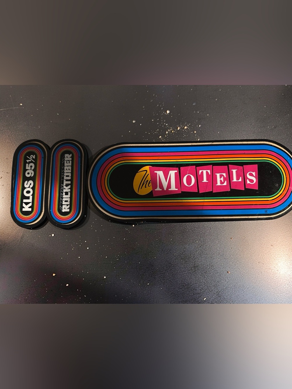 The Motels 80’s Rocktober 95 1/2 KLOS Promotional Sticker from Calif. Concert